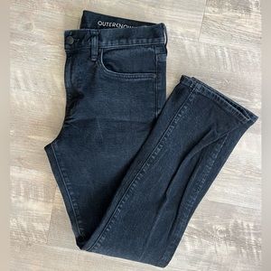 Outerknown local straight fit - men’s black jeans - 31 x 32